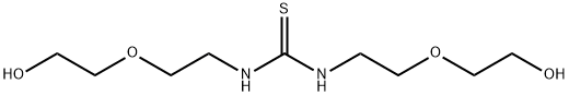 Thiourea, N,N'-bis[2-(2-hydroxyethoxy)ethyl]- Struktur