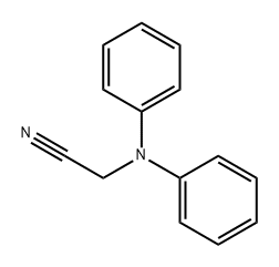 Acetonitrile, 2-(diphenylamino)- Struktur