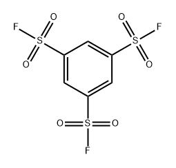 1,3,5-Benzenetrisulfonyl trifluoride Struktur