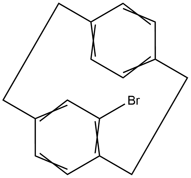 (S)-4-Bromo[2.2]paracyclophane Struktur