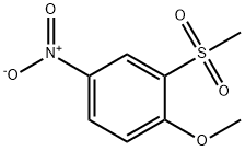 4-Nitro-2-(methylsulfonyl)anisole Struktur