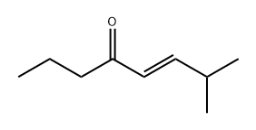 5-Octen-4-one, 7-methyl-, (5E)- Struktur