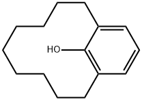 Bicyclo[9.3.1]pentadeca-1(15),11,13-trien-15-ol Struktur