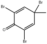 2,5-Cyclohexadien-1-one, 2,4,6-tribromo-4-methyl- Struktur