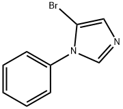 1H-Imidazole, 5-bromo-1-phenyl- Struktur