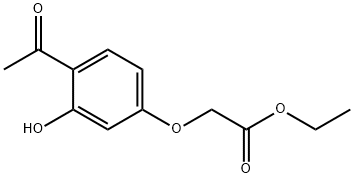 Acetic acid, 2-(4-acetyl-3-hydroxyphenoxy)-, ethyl ester