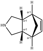 (3aR,4S,7R,7aS)-rel-1,2,3a,4,7,7a-hexahydro-4,7-Methano-1H-isoindole (Relative struc) Struktur