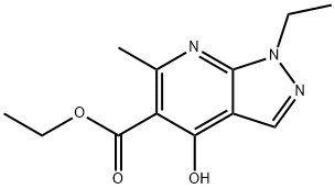 1H-Pyrazolo[3,4-b]pyridine-5-carboxylic acid, 1-ethyl-4-hydroxy-6-methyl-, ethyl ester