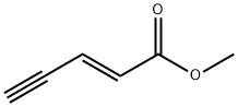 2-Penten-4-ynoic acid, methyl ester, (2E)- Struktur