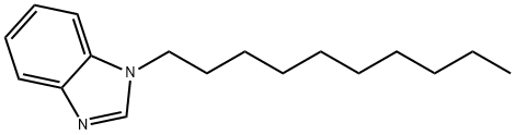 1H-Benzimidazole, 1-decyl- Struktur