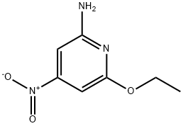 2-Amino-6-ethoxy-4-nitropyridine Struktur