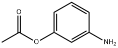 Phenol, 3-amino-, 1-acetate Struktur