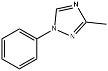 1H-1,2,4-Triazole, 3-methyl-1-phenyl- Struktur