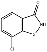 1,2-Benzisothiazol-3(2H)-one, 7-chloro- Struktur