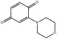 2,5-Cyclohexadiene-1,4-dione, 2-(4-morpholinyl)- Struktur