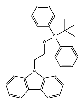 9H-Carbazole, 9-[2-[[(1,1-dimethylethyl)diphenylsilyl]oxy]ethyl]-