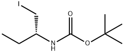 (R)-tert-Butyl (1-iodobutan-2-yl)carbamate Struktur