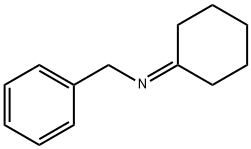 Benzenemethanamine, N-cyclohexylidene- Struktur