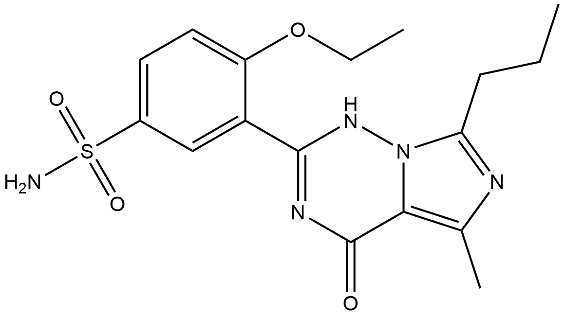 Vardenafil Impurity 11 Struktur