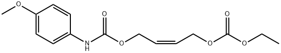 Carbonic acid, ethyl (2Z)-4-[[[(4-methoxyphenyl)amino]carbonyl]oxy]-2-buten-1-yl ester