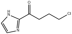 1-Butanone, 4-chloro-1-(1H-imidazol-2-yl)- Struktur