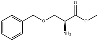 L-Serine, O-(phenylmethyl)-, methyl ester Struktur