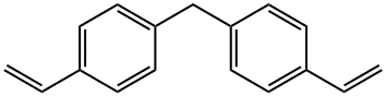 Benzene, 1,1'-methylenebis[4-ethenyl- Struktur