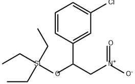 Benzene, 1-chloro-3-[2-nitro-1-[(triethylsilyl)oxy]ethyl]-