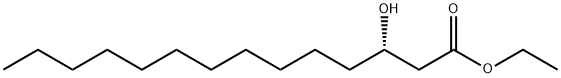 Tetradecanoic acid, 3-hydroxy-, ethyl ester, (3S)-