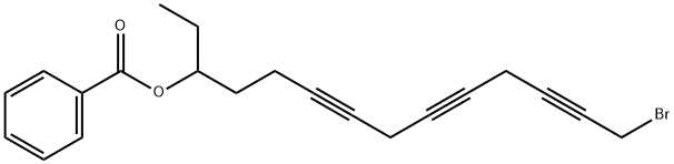 6,9,12-Tetradecatriyn-3-ol, 14-bromo-, 3-benzoate