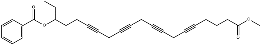 5,8,11,14-Eicosatetraynoic acid, 18-(benzoyloxy)-, methyl ester