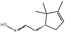 Reaction mass of (1E)-[(1R)-2,2,3-trimethylcyclopent-3-en-1-yl]acetaldehyde oxime and (1Z)-[(1R)-2,2,3-trimethylcyclopent-3-en-1-yl]acetaldehyde oxime Struktur