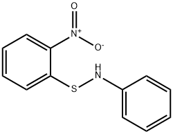 Benzenesulfenamide, 2-nitro-N-phenyl- Struktur