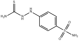 Hydrazinecarbothioamide, 2-[4-(aminosulfonyl)phenyl]- Struktur