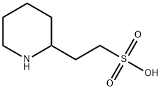 2-Piperidineethanesulfonic acid Struktur