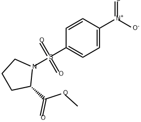 L-Proline, 1-[(4-nitrophenyl)sulfonyl]-, methyl ester