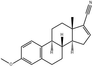 Estra-1,3,5(10),16-tetraene-17-carbonitrile, 3-methoxy-