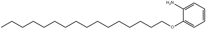 Benzenamine, 2-(hexadecyloxy)- Struktur