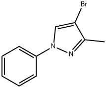 1H-Pyrazole, 4-bromo-3-methyl-1-phenyl- Struktur