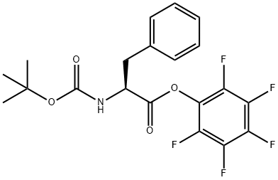 L-Phenylalanine, N-[(1,1-dimethylethoxy)carbonyl]-, 2,3,4,5,6-pentafluorophenyl ester