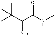 Butanamide, 2-amino-N,3,3-trimethyl- Struktur