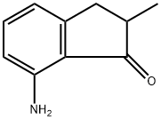 7-amino-2-methyl-2,3-dihydro-1H-inden-1-one Struktur