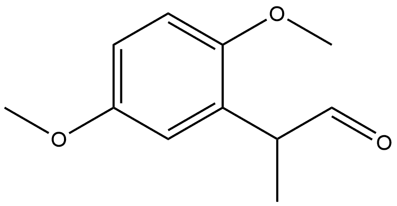 Benzeneacetaldehyde, 2,5-dimethoxy-α-methyl-