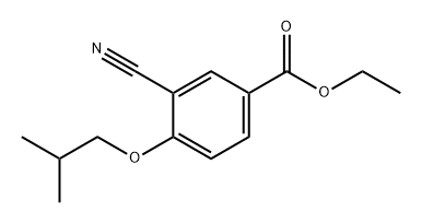 Benzoic acid, 3-cyano-4-(2-methylpropoxy)-, ethyl ester