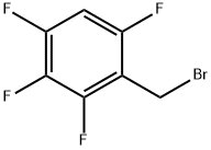 Benzene, 2-(bromomethyl)-1,3,4,5-tetrafluoro- Struktur