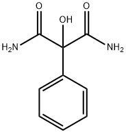 Propanediamide, 2-hydroxy-2-phenyl- Struktur