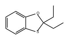 1,3-Benzoxathiole, 2,2-diethyl-|