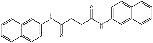 N~1~,N~4~-di(2-naphthyl)succinamide Struktur