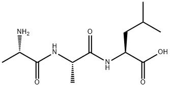 L-Leucine, L-alanyl-L-alanyl- Struktur