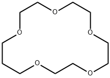 1,5,8,11,14-Pentaoxacyclohexadecane Struktur